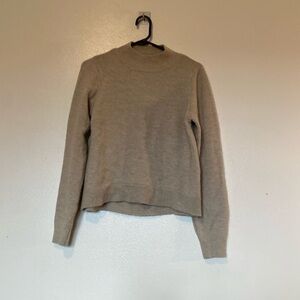 Double Zero long sleeve cozy high neck ribbed sleeve sweater spicy small